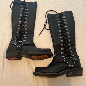 Harley Davidson Leather Riding Boots